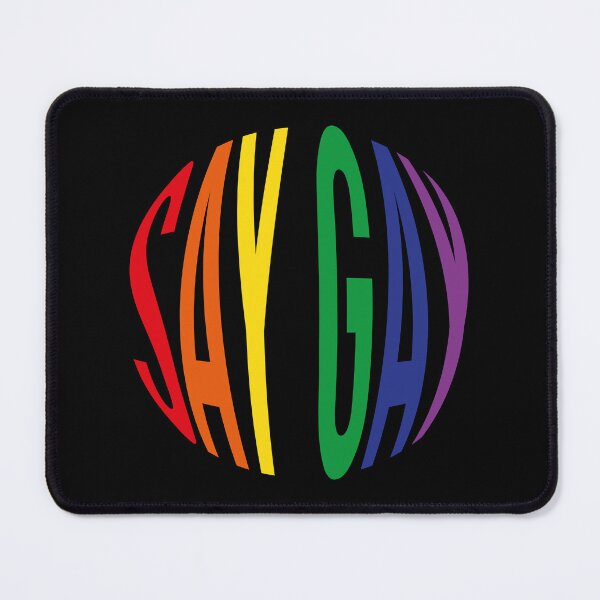 Item preview, Say Gay (Rainbow Circle) designed and sold by Texterns.