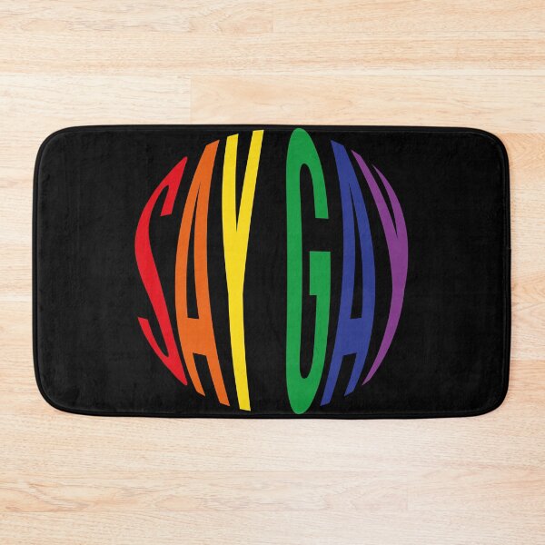 Item preview, Say Gay (Rainbow Circle) designed and sold by Texterns.