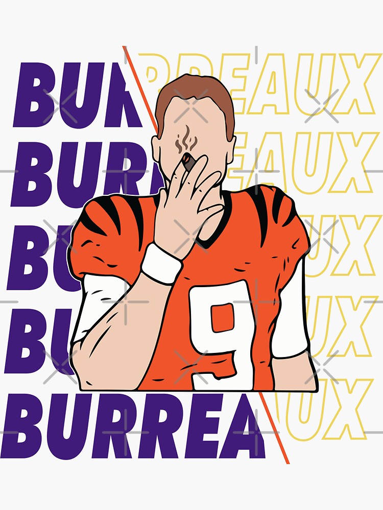 Joe Burrow Cigar Celebration - Joe Burrow - Sticker