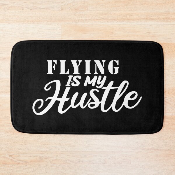 Item preview, flying  Is My Hustle - Funny flying  Quote Gift Idea For Men and Womens designed and sold by Mmmm3344.