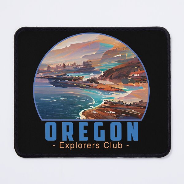 Artikelvorschau, Oregon Explorers Club - Oregon entworfen und verkauft von CattlettArt.