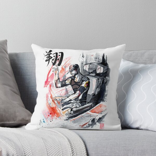 Aperçu de l'œuvre Joker de Mass Effect sumi encre et aquarelle créée et vendue par Mycks.