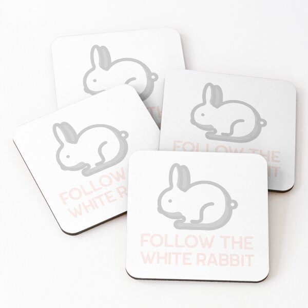 Item preview, Follow The White Rabbit designed and sold by ThingsInMyHead2.
