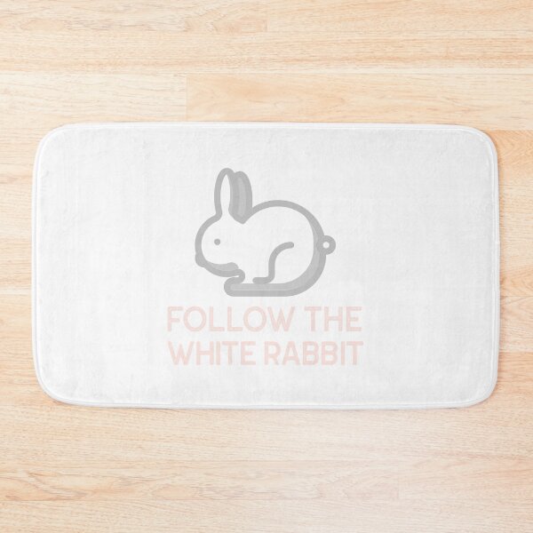 Item preview, Follow The White Rabbit designed and sold by ThingsInMyHead2.