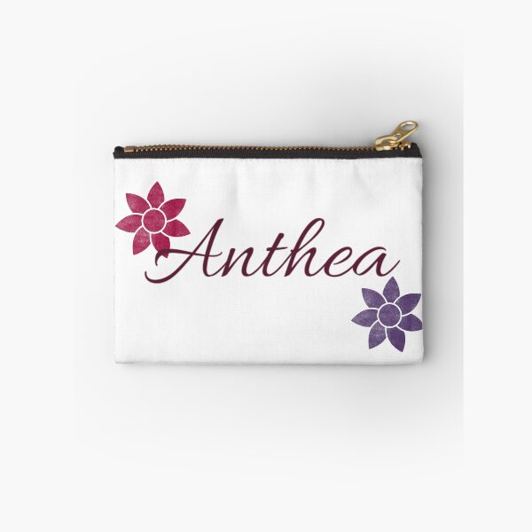 Item preview, Anthea Floral Name Calligraphy Design designed and sold by Cora Gregory.