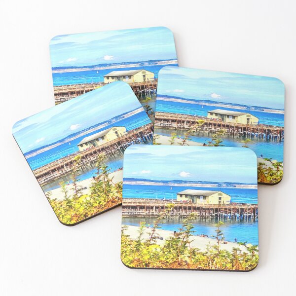 Item preview, Sunny Day at Fort Worden in Port Townsend designed and sold by SeaChangeDesign.