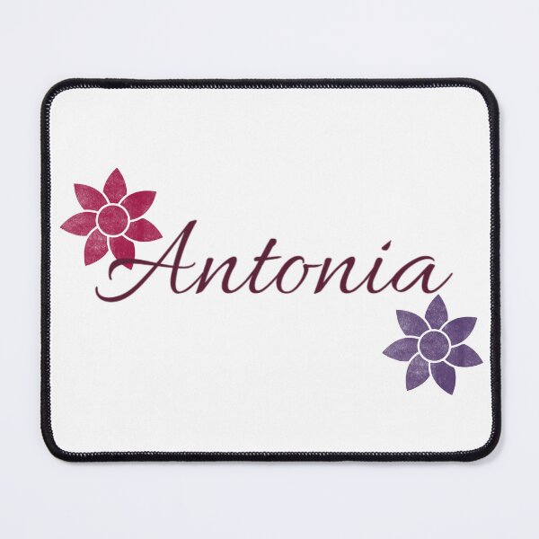 Item preview, Antonia Floral Name Calligraphy Design designed and sold by Cora Gregory.