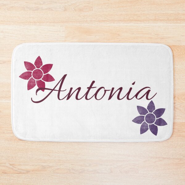 Item preview, Antonia Floral Name Calligraphy Design designed and sold by Cora Gregory.
