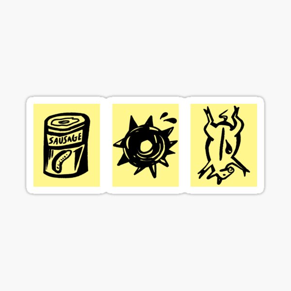 Meat Signs Sticker