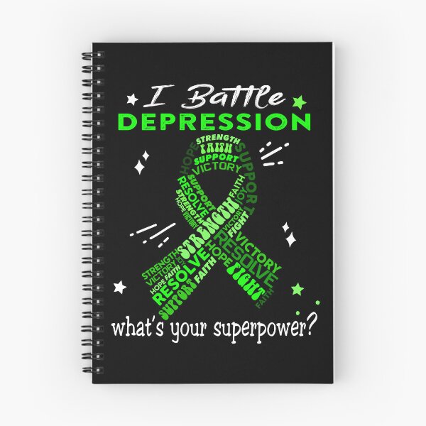 Item preview, Depression Warrior - I Battle Depression What's Your Superpower? designed and sold by ArangoaStore.
