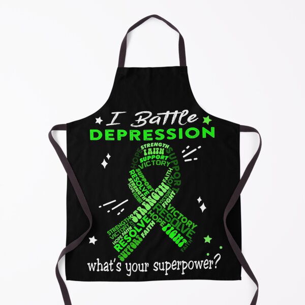 Item preview, Depression Warrior - I Battle Depression What's Your Superpower? designed and sold by ArangoaStore.