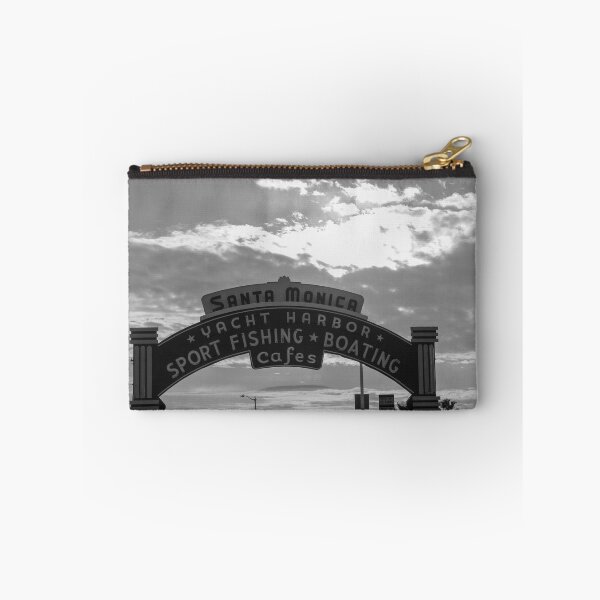 Item preview, Santa Monica Los Angeles Photo (BW) designed and sold by Kaynines.
