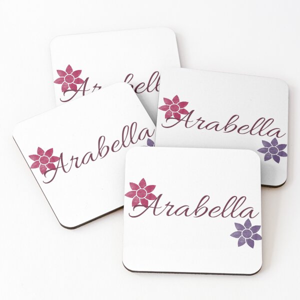 Item preview, Arabella Floral Name Calligraphy Design designed and sold by Cora Gregory.