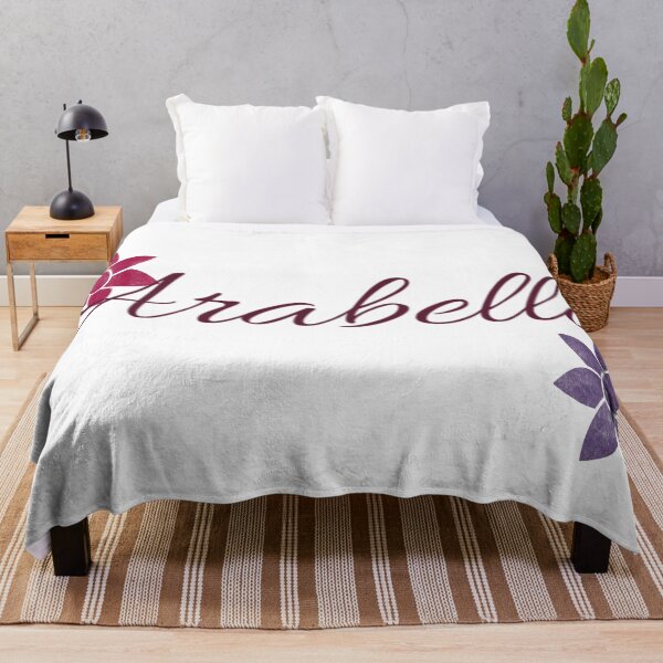 Item preview, Arabella Floral Name Calligraphy Design designed and sold by Cora Gregory.