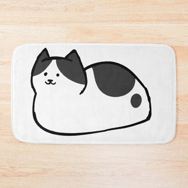 Item preview, Black and White Cat Loaf designed and sold by little-ampharos.