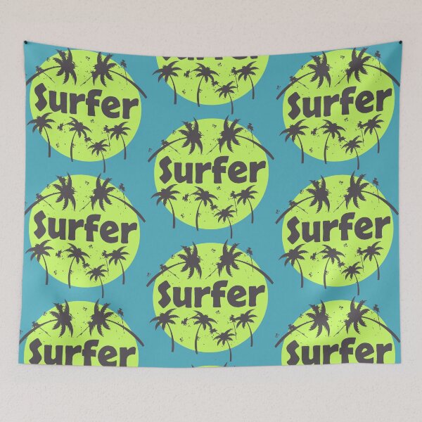 Item preview, Surfer Palm Tree design. designed and sold by DV-LTD.