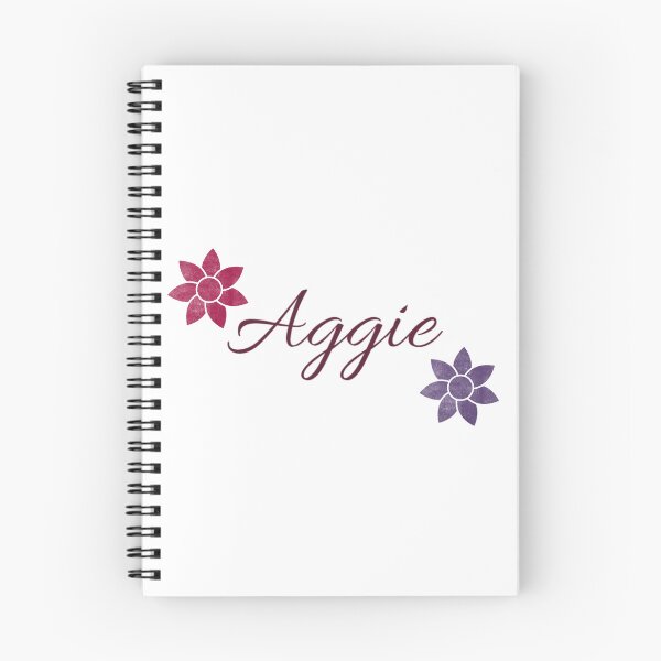 Item preview, Diseño de caligrafía de nombre floral de Aggie designed and sold by Cora Gregory.