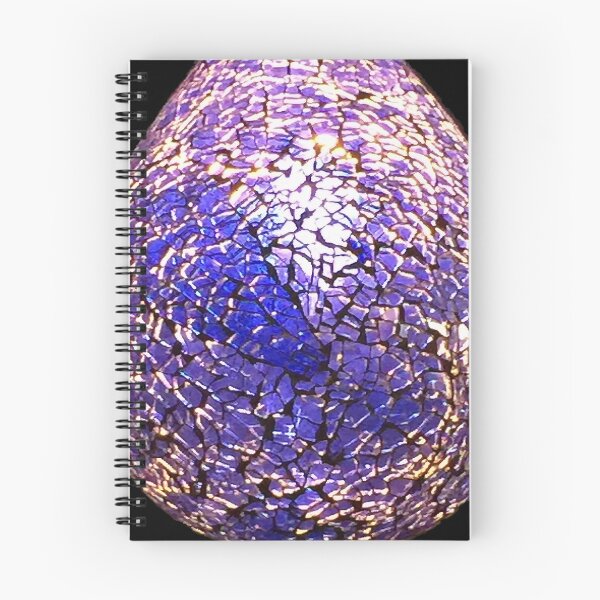 Item preview, Purple Teardop Light. Mosaic pendant light. Purple Textured Crystalline. designed and sold by KarenZuk.