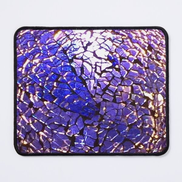 Item preview, Purple Teardop Light. Mosaic pendant light. Purple Textured Crystalline. designed and sold by KarenZuk.