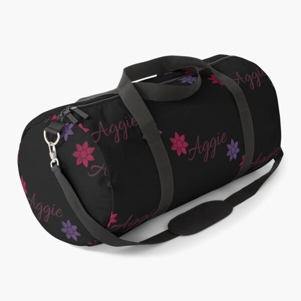 Item preview, Aggie Floral Name Calligraphy Design Black Version designed and sold by Cora Gregory.