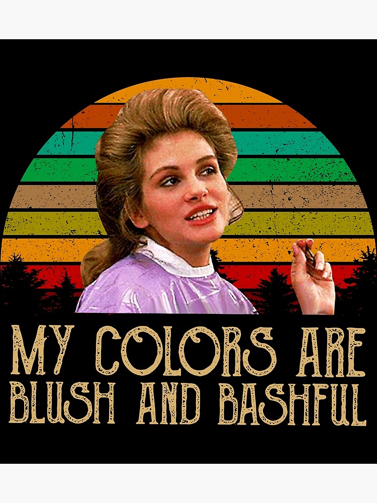 "MyColorsAreBlushAndBashful" Poster by GeraldDrake Redbubble