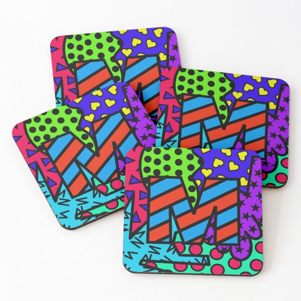 Item preview, Alphabet Series - Letter M - Bright and Bold Initial Letters designed and sold by Jocelyn Sperduto Art.