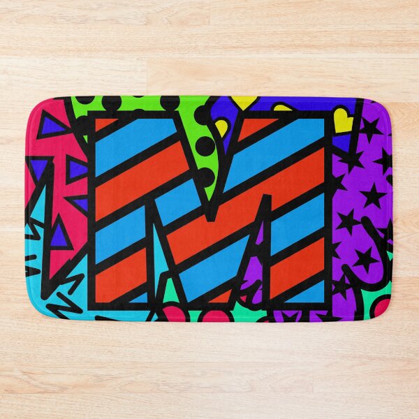 Item preview, Alphabet Series - Letter M - Bright and Bold Initial Letters designed and sold by Jocelyn Sperduto Art.