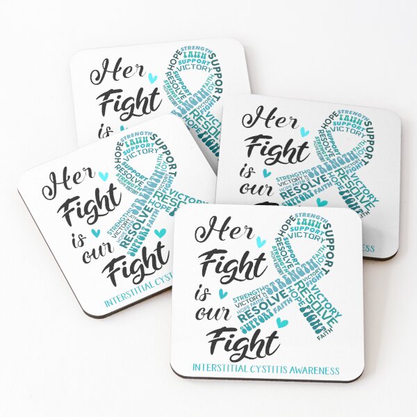 Item preview, Interstitial Cystitis Warrior, Her Fight is our Fight Interstitial Cystitis Awareness designed and sold by Greggwillard.