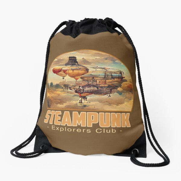 Aperçu de l'œuvre Club des explorateurs - Steampunk créée et vendue par CattlettArt.