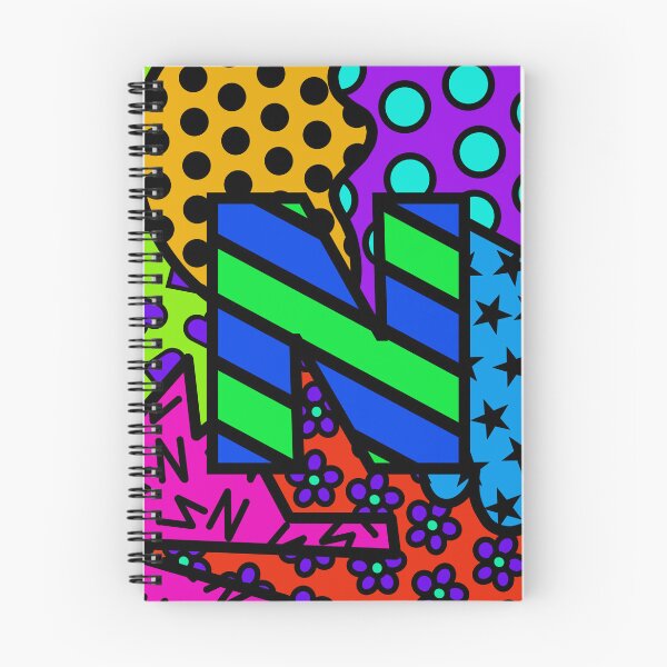 Item preview, Alphabet Series - Letter N - Bright and Bold Initial Letters designed and sold by Jocelyn Sperduto Art.