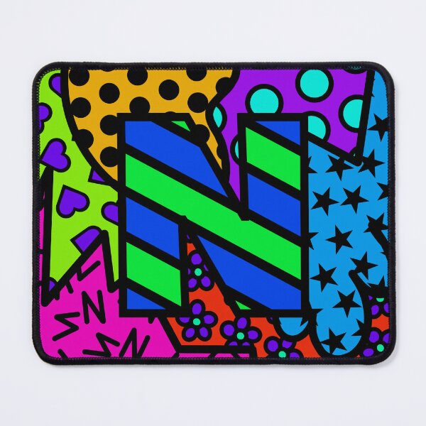Item preview, Alphabet Series - Letter N - Bright and Bold Initial Letters designed and sold by Jocelyn Sperduto Art.