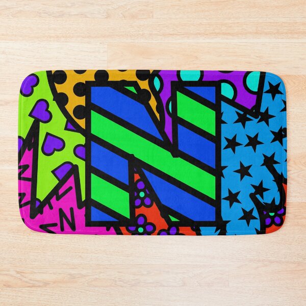Item preview, Alphabet Series - Letter N - Bright and Bold Initial Letters designed and sold by Jocelyn Sperduto Art.