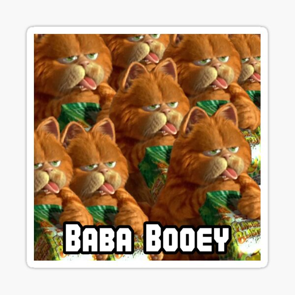 Baba Booey Cat Sticker
