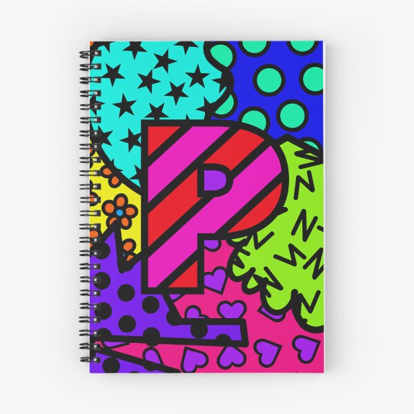 Item preview, Alphabet Series - Letter P - Bright and Bold Initial Letters designed and sold by Jocelyn Sperduto Art.