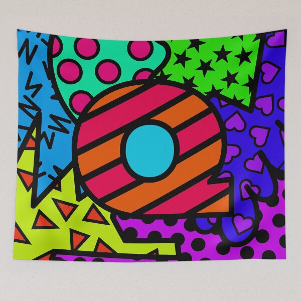 Item preview, Alphabet Series - Letter Q - Bright and Bold Initial Letters designed and sold by Jocelyn Sperduto Art.