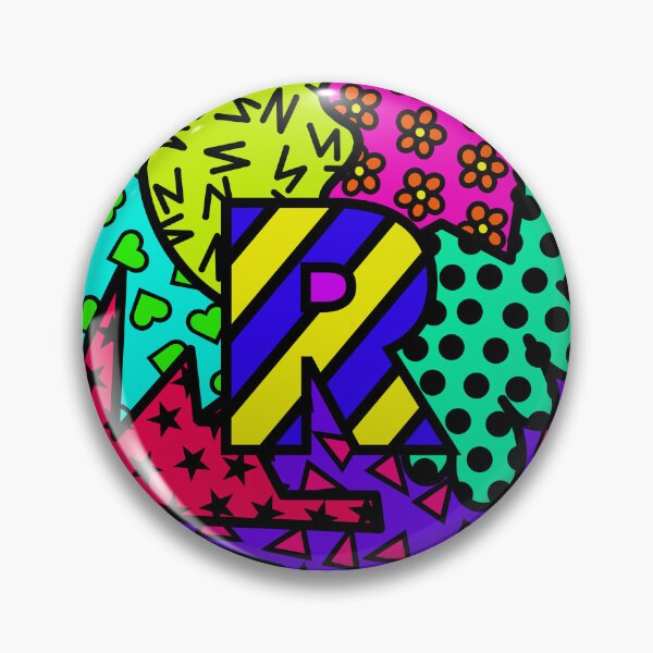 Item preview, Alphabet Series - Letter R - Bright and Bold Initial Letters designed and sold by Jocelyn Sperduto Art.