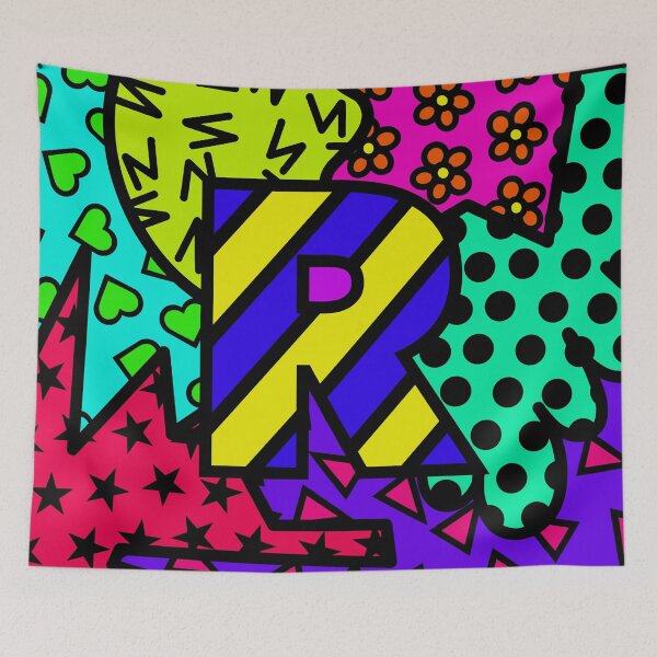 Item preview, Alphabet Series - Letter R - Bright and Bold Initial Letters designed and sold by Jocelyn Sperduto Art.