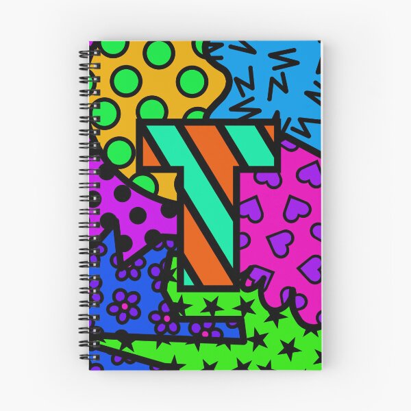 Item preview, Alphabet Series - Letter T - Bright and Bold Initial Letters designed and sold by Jocelyn Sperduto Art.