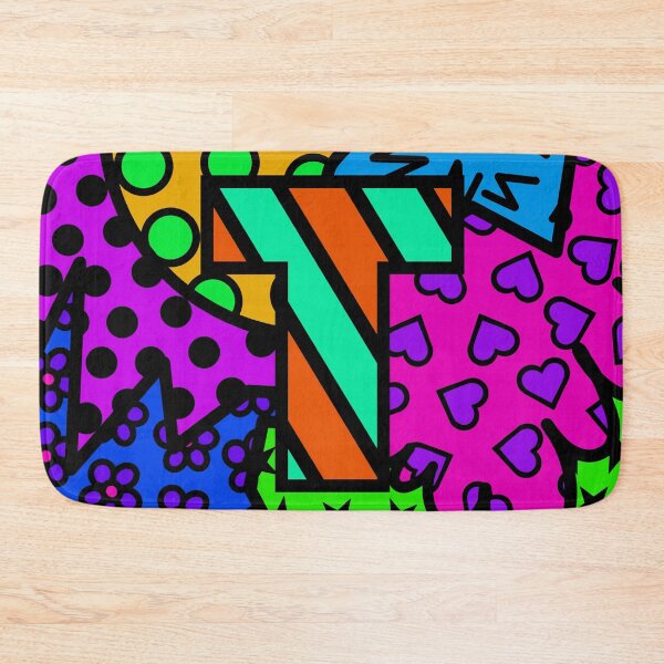 Item preview, Alphabet Series - Letter T - Bright and Bold Initial Letters designed and sold by Jocelyn Sperduto Art.