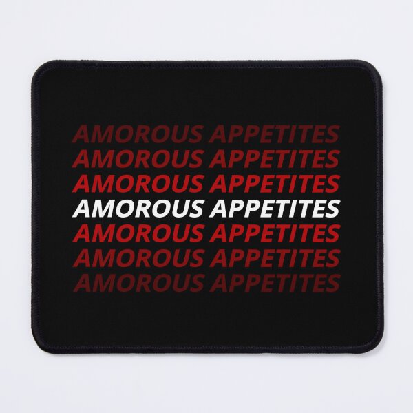 Item preview, Amorous Appetites (Fading Letters) designed and sold by PrithviApparels.