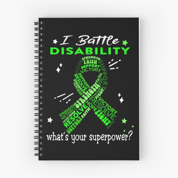 Item preview, Disability Warrior - I Battle Disability What's Your Superpower? designed and sold by ArangoaStore.