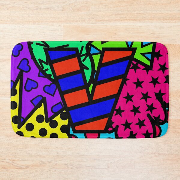 Item preview, Alphabet Series - Letter V - Bright and Bold Initial Letters designed and sold by Jocelyn Sperduto Art.