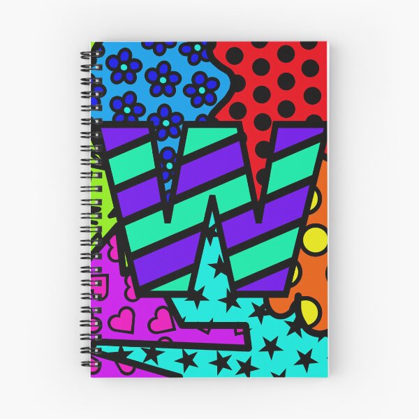 Item preview, Alphabet Series - Letter W - Bright and Bold Initial Letters designed and sold by Jocelyn Sperduto Art.