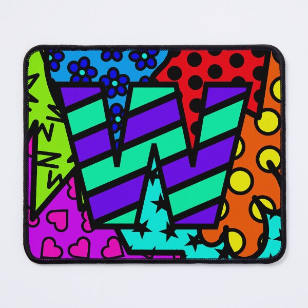 Item preview, Alphabet Series - Letter W - Bright and Bold Initial Letters designed and sold by Jocelyn Sperduto Art.