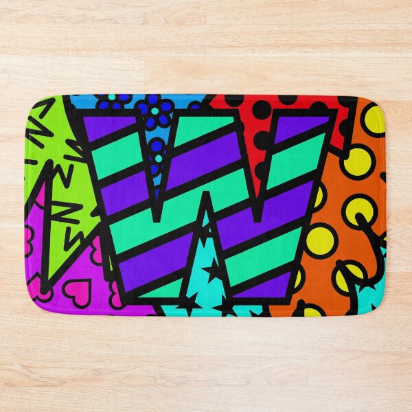Item preview, Alphabet Series - Letter W - Bright and Bold Initial Letters designed and sold by Jocelyn Sperduto Art.