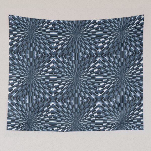Item preview, Tech Style Blue Metal Surface designed and sold by sosweet.
