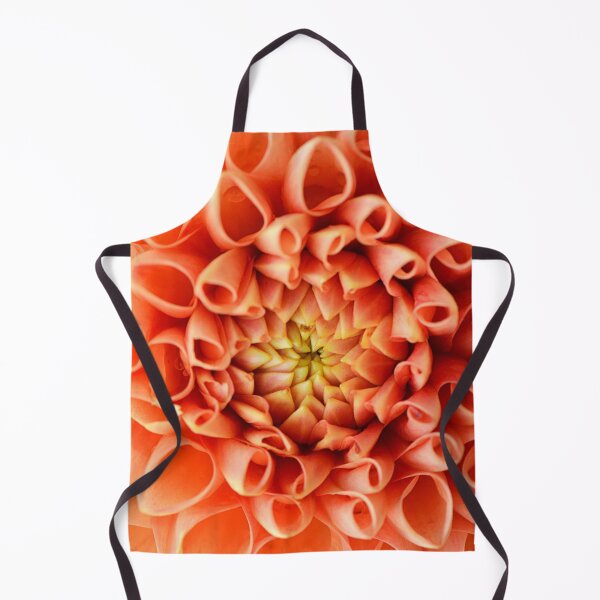 Item preview, Orange Dahlia Flower Macro Photo designed and sold by Happy-Trails.