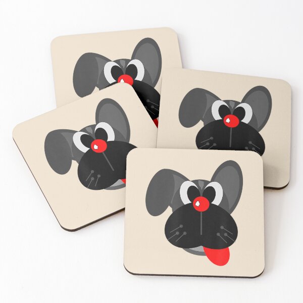 Item preview, Red Nose  Dog Day Happy designed and sold by blackcowgirls.