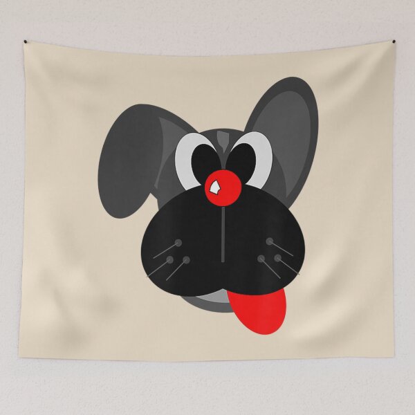 Item preview, Red Nose  Dog Day Happy designed and sold by blackcowgirls.