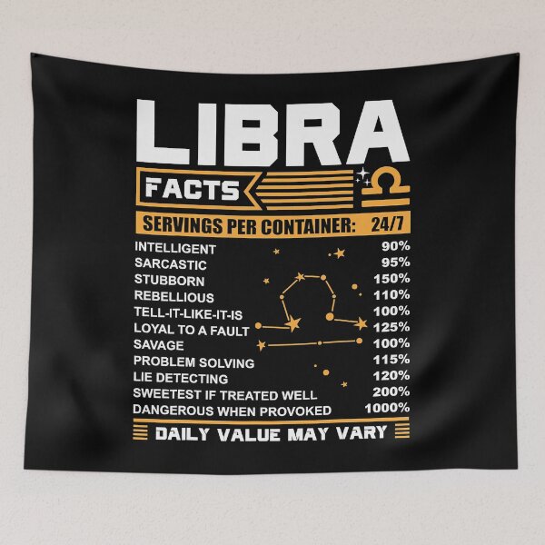Item preview, Libra Birthday Gifts - Libra Facts Funny designed and sold by vincentalan.